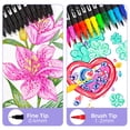 thumbnail image 3 of Marker Set Artecho 120 Colors Dual Tip for Adult Coloring Books, 3 of 6