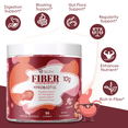 thumbnail image 5 of Migcopat Fiber Gummies with Probiotics, 10g Fiber per Serving, No Sugar Added, Apple Flavor, Supports Digestive & Gut Health, 90 Gummies, 5 of 10