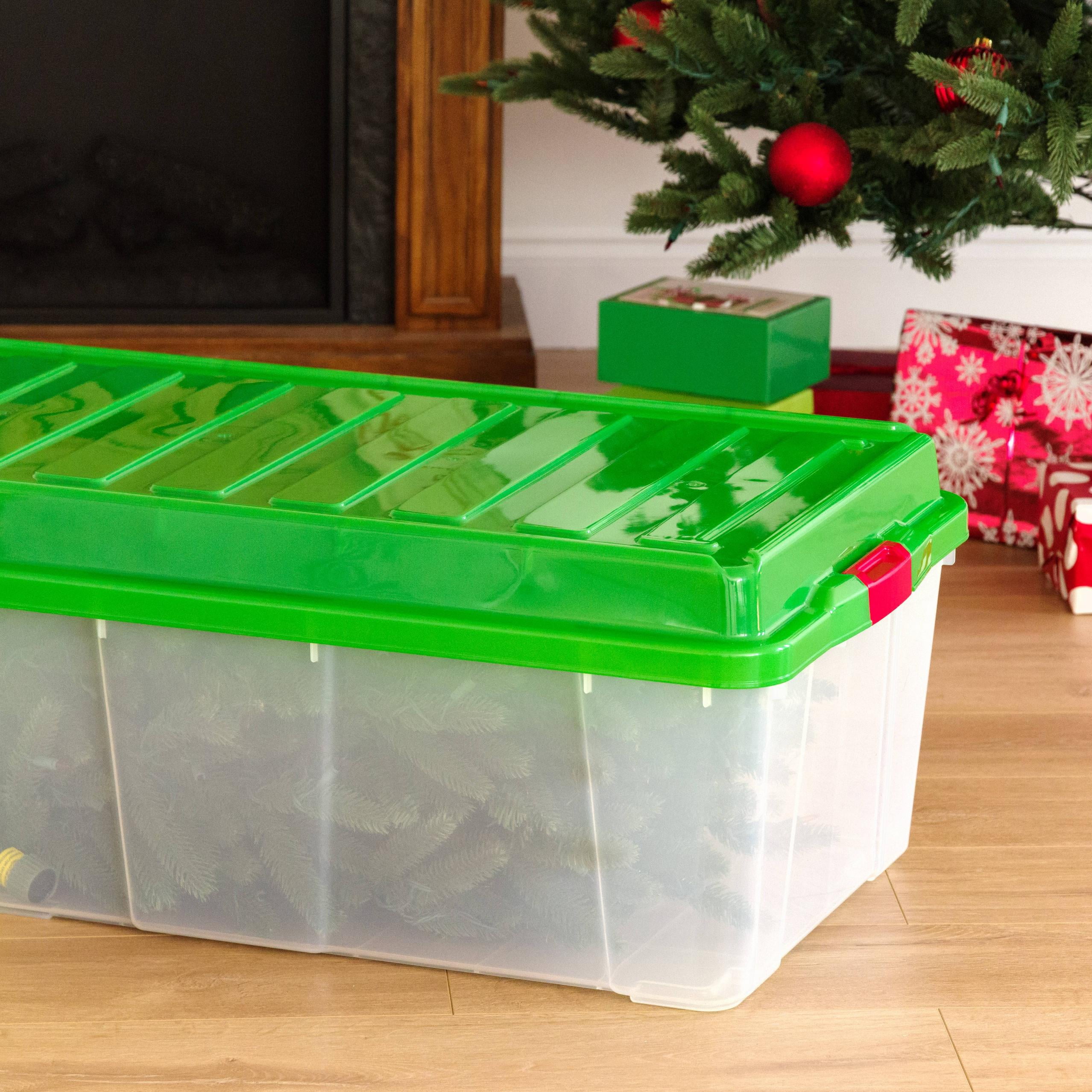 Iris Tree Storage Tote, Green Lid - Walmart.com