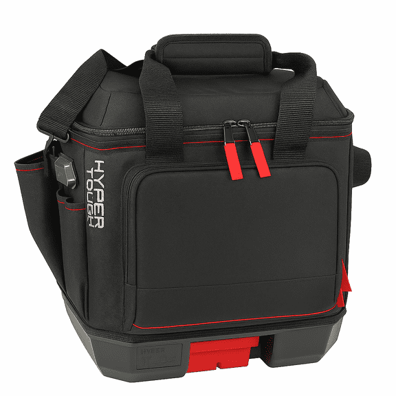 Hyper Tough Hyper Stack Half Size Cooler Bag – Stackable Insulated Lunch Cooler with Carry Handle