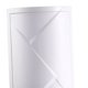 thumbnail image 4 of Estante De Almacenamiento De Cosméticos De Gabinete Triangular Giratorio Para Baño De Mesa 2 Niveles Blanco Sunnimix Estante triangular giratorio, 4 of 4