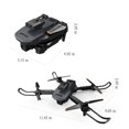 thumbnail image 2 of Coolest Gifts for 13 Year Old Boys, Drone with HD FPV Camera Remote Control Toys Gifts for Boys Girls with Altitude Hold Headless Mode Start Speed Adjustment, Black, 12.5x7.5x8cm(4.92x3.15x2.95in), 2 of 9
