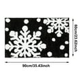 thumbnail image 2 of TIELUTT And Winter Bathroom Mat Soft and Absorbent Fine Fiber Bathroom Carpet TPR Backing Decorative Throw Blanket Teal Throw Blanket Coral Throw Blankets Rugs for Room Mid Modern Throw Blanket, 2 of 4