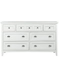 thumbnail image 3 of Magnussen Heron Cove Relaxed Traditional Soft White 7 Drawer Dresser, 3 of 4
