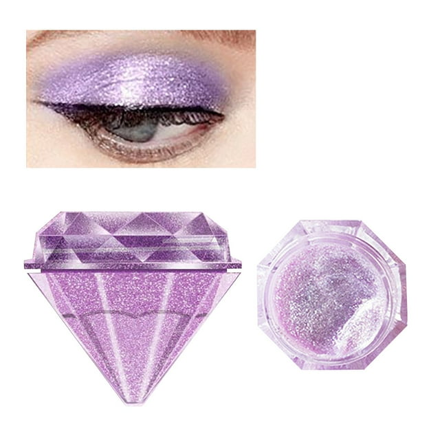 WIFKLSIIPG Diamond Liquid Glitter Eyeshadow, Jelly Gel Eyeshadow Liquid Eye Shadow, Eye Looks, Waterproof, Long Lasting