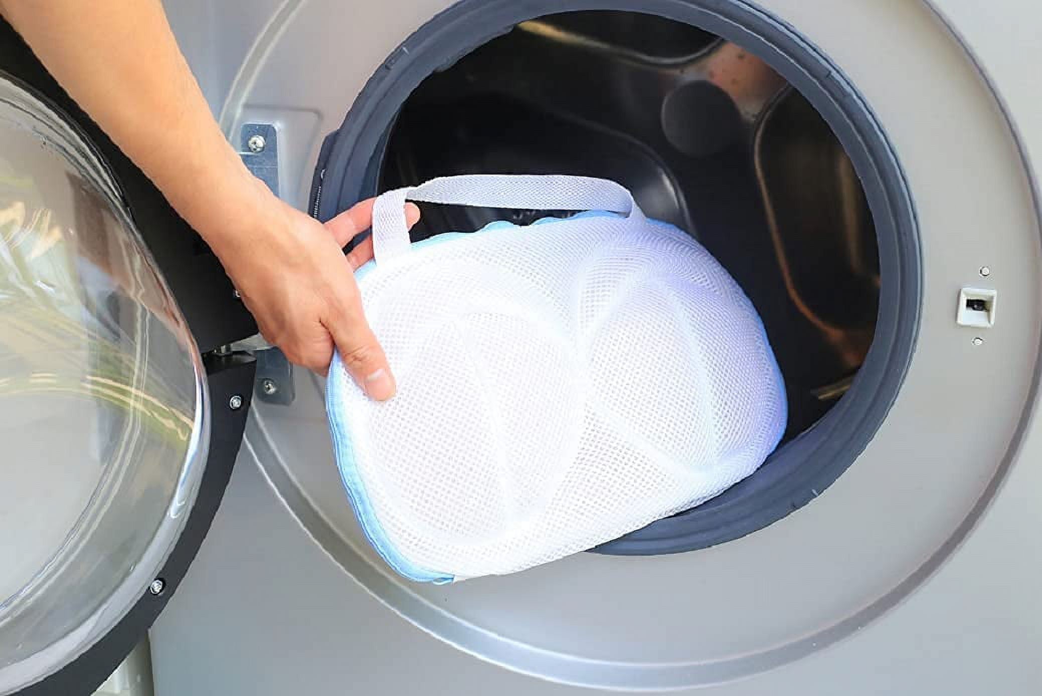 Laundry Bags Mesh Wash Bags Bra Washing Bags Durable Washing Machine  Reusable Mesh Wash Bag for Bras Underware Lingeries Socks (Medium 6X5.3in)