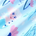 thumbnail image 4 of Disney Frozen Girls Dresses Elsa Blue Casual Floral Flower Flowy Summer Vacation Beach Dress Gift Set Kids 6-7Y, 4 of 9