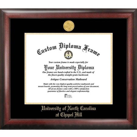 - University of North Carolina, Chapel Hill 11.5 x 14 Gold Embossed Diploma Frame