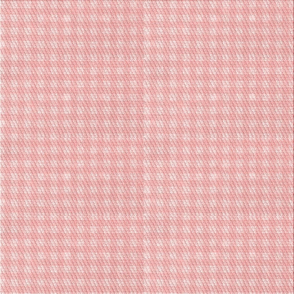 Ahgly Company Machine Washable Indoor Square Transitional Pastel Red Pink Area Rugs, 4' Square