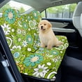 thumbnail image 3 of Xoenoiee Green Hippie Daisy Pattern Car Seat Cover Universal Rear Seat Cover Sports Seat Cover for Back Seat Split Bench Car Seat Protector, Car Interior Accessories for SUV Sedan Van, 3 of 7