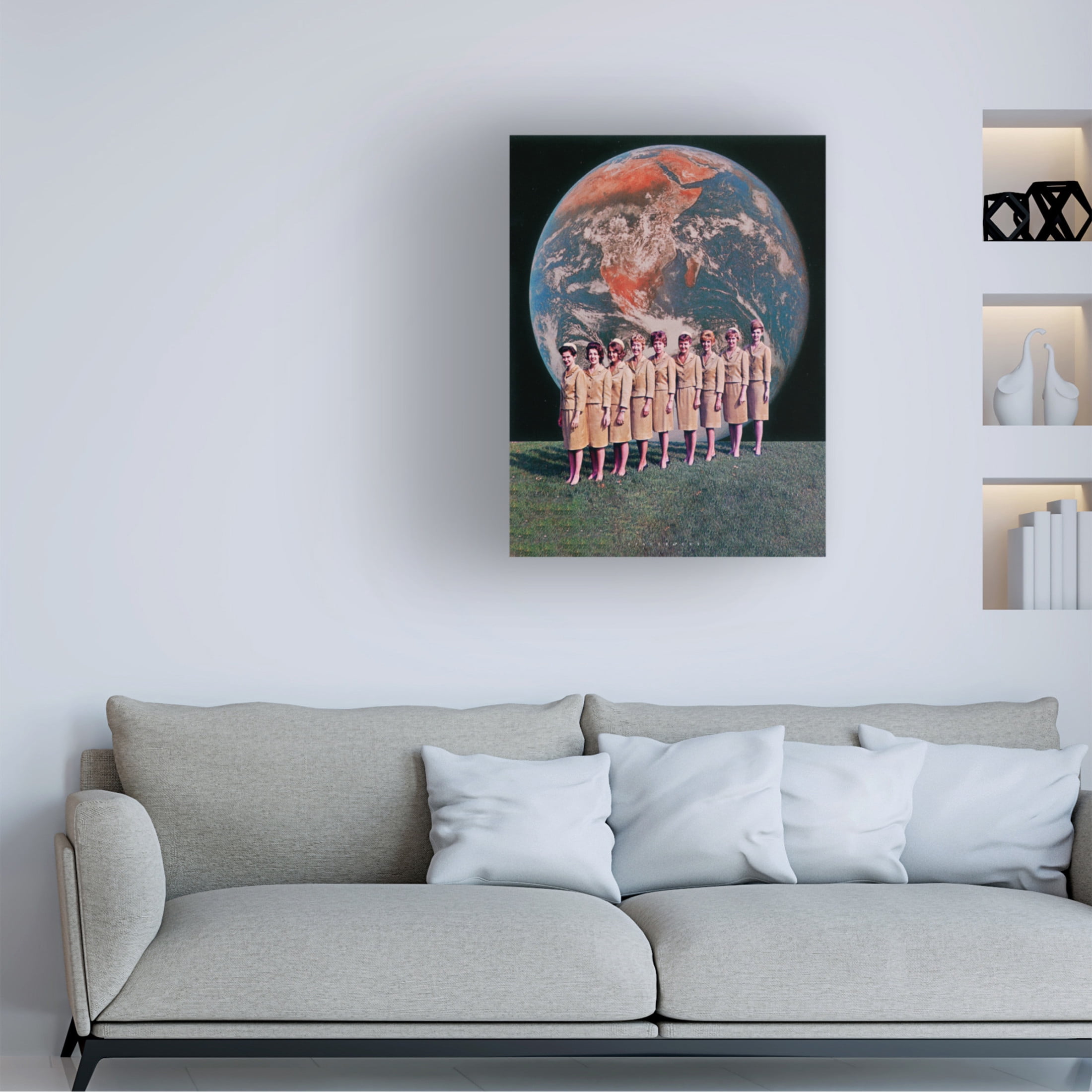 Trademark Fine Art spacerocket art 380 Canvas Wall Art