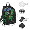 thumbnail image 2 of Easygdp Space Dino Cartoon Black para Easygdp Yak - Mochila Casual Ligera y Resistente para Viaje y Senderismo para Hombres y Mujeres, 2 of 7
