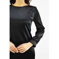 thumbnail image 4 of Vestido de satin Roman Fashion /Juvenil, 1260 (Negro) negro CH, 4 of 6