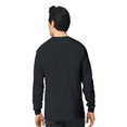 thumbnail image 5 of Gildan Long Sleeve T-Shirt for Adult Men Crew Neck Ultra Cotton Casual Tee comfort and durability Black Color 6 oz 100% Cotton Classic fit Long Shirt, Size-S, 5 of 6