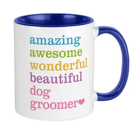 

CafePress - Amazing Dog Groomer Mugs - Ceramic Coffee Tea Novelty Mug Cup 11 oz