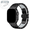 Black and grey, variant on Stainless Steel Silicone Strap For Apple Watch Ultra 49mm Series 12 11 10 46mm Metal Band