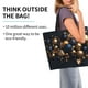 thumbnail image 2 of Balery Elegant Golden Blue Ornaments Bolsa Tote Estilo Estético con Cremalleras, Bolsa de Hombro, Bolsa de Compras Grande y Plegable, 2 of 8