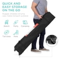 thumbnail image 3 of Best Choice Products 12x12ft Easy Setup Pop Up Canopy w/ 1-Button Setup, Wheeled Case, 4 Weight Bags - French Blue/White, 3 of 8