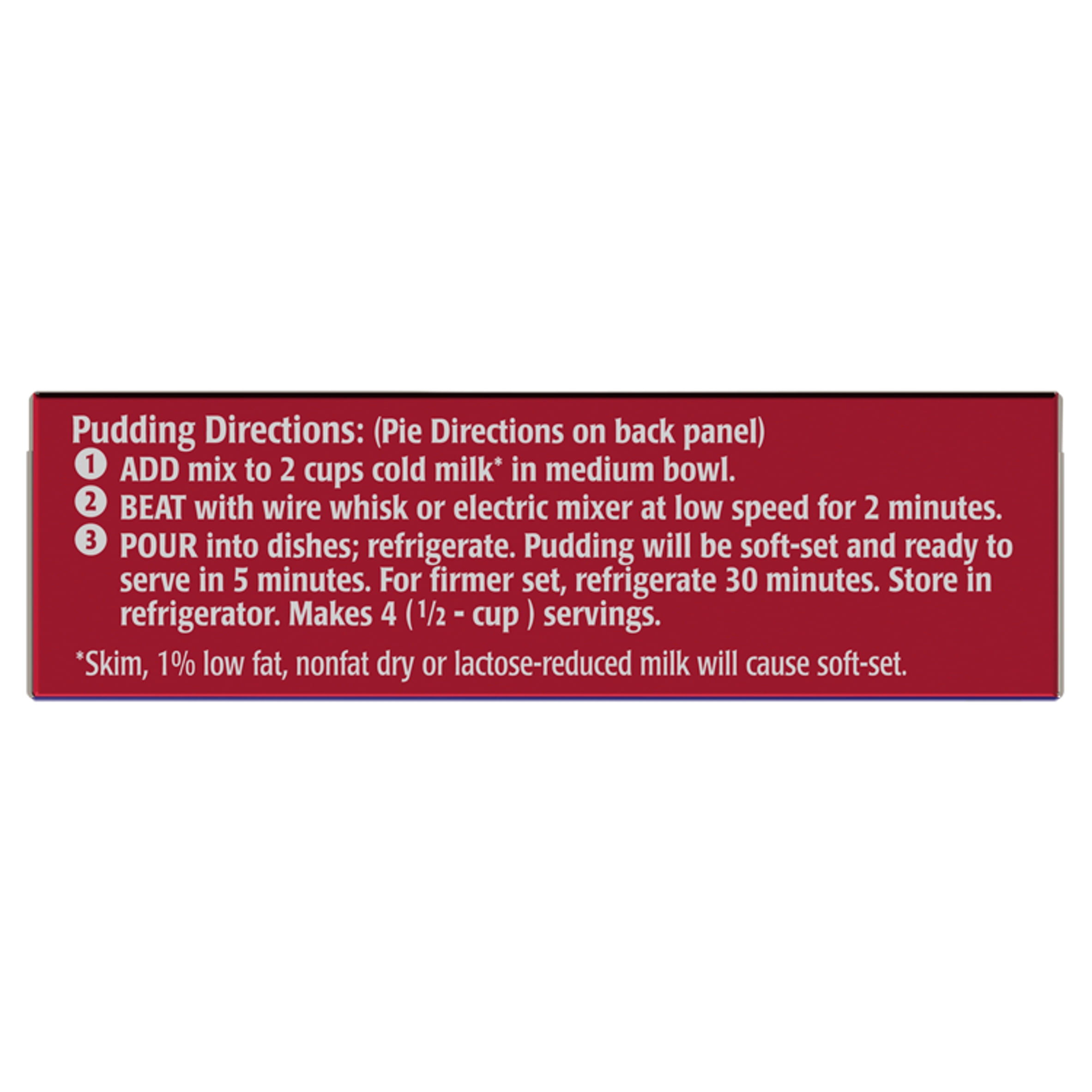 (2 pack) Royal Chocolate Instant Pudding, 14g Serving Size, 4 Servings, Includes One 2.03oz Box