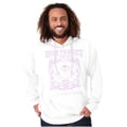 thumbnail image 5 of Unlock The Secrets Of Your Soul Unisex Plus Fleece Graphic Hoodie Brisco Brands 4X, 5 of 6