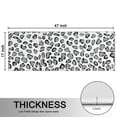 thumbnail image 5 of Kitchen Rugs Sets Of 2,White and Gray Of Leopard Print Anti Fatigue Kitchen Mat Rugs Non Slip Washable,Decorative Kitchen Floor Mats for Kitchen,Sink,Laundry,17"X47", 5 of 5