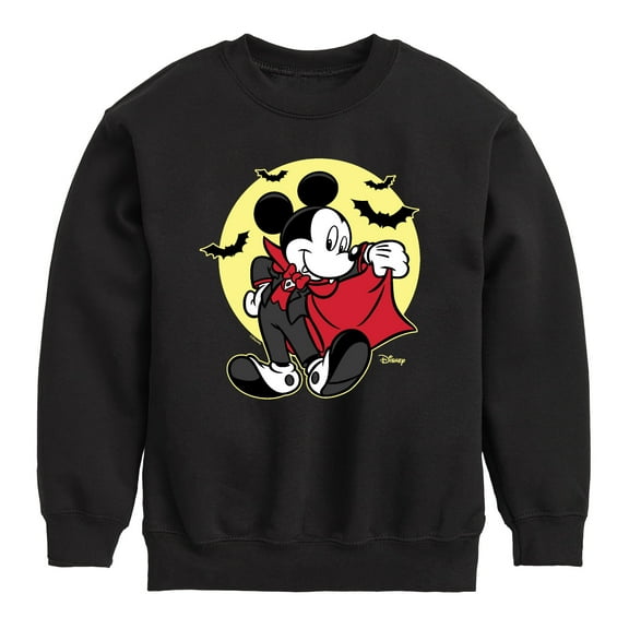 Mickey & Friends - Mickey Vampire - Toddler And Youth Crewneck Fleece Sweatshirt