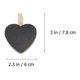 thumbnail image 2 of IDEANATEGRATE 20Ud Clips Para Fotos Y En Madera Con Corazón Para Decorar, 2 of 8