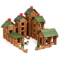 thumbnail image 1 of Juego de troncos de madera Wondertoys 530 piezas para niños a partir de 3 años, 1 of 9