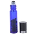 thumbnail image 2 of Professional Blue Essential Oil Roller Bottle Simple Portable Glass Roll on Bottle 10MLObsidian Ball, 2 of 14