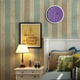 thumbnail image 3 of Decor Silent Wall Clock 10 Inches 3D Numbers Non-Ticking Decorative Wall Clock Battery Operated Round Easy to Read for School/Home/Office/Hotel Purple, 3 of 4