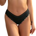 thumbnail image 1 of Gibobby Panty sexy Ajuste Ropa interior de mujer Bragas de encaje sexy Estiramiento Hipster Calzoncillos Ropa interior Señora Ropa interior(Negro， XXXL), 1 of 5