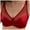 Red, variant on Fgnfyis Women's Underwire One Smooth U Light T Shirt Convertible Bra Bras for Women Red H