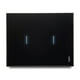 thumbnail image 1 of Interruptor Inteligente Doble Wifi L Negro, 1 of 4