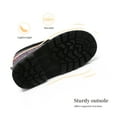 thumbnail image 3 of BURUDANI Boys Girls Kids Warm Waterproof Snow Boots Winter Outdoor Snow Boots KSTAR GREY/MULTI Size 2, 3 of 5