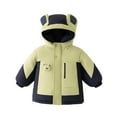 thumbnail image 2 of Fjofpr girls winter jacket Children's Winter Solid Color Casual Sports Warm And Thick Down Jackets Top For Kids, 2 of 8