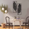 thumbnail image 2 of Tanelorn , Leavy - Black Decorative Metal Wall Accessory, 2 of 5