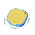thumbnail image 3 of Discreet Retainers and Aligner Storage Case with Detachable Design Easy to Cleaning Grade Plastic Container, 3 of 8