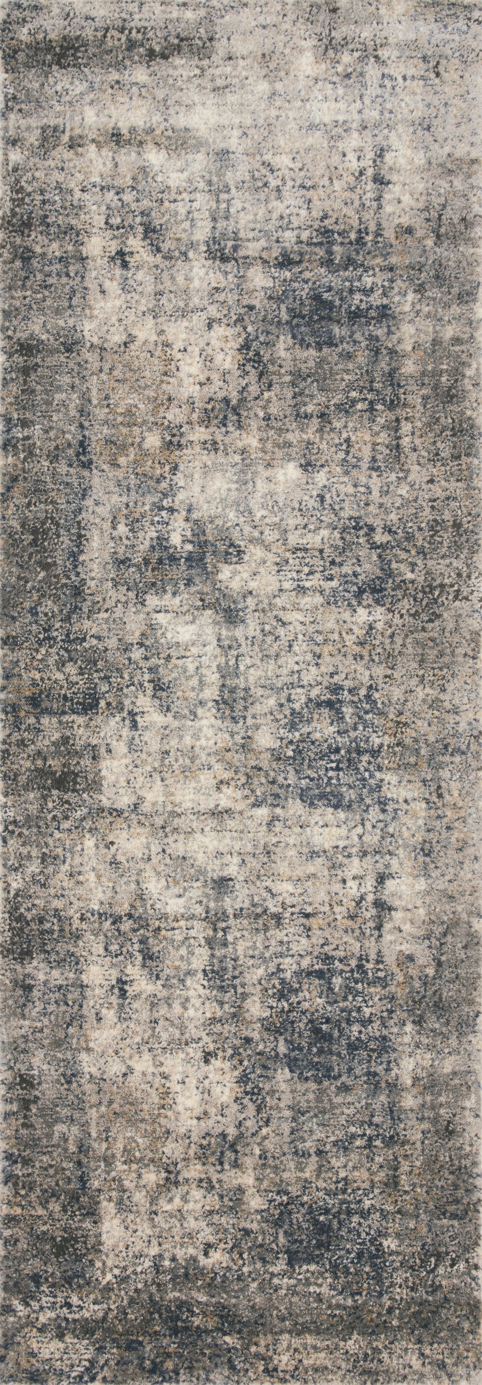 Loloi Teagan Denim / Slate 2'-8" x 4' Accent Rug