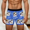 thumbnail image 4 of Wxolcjlv Mens Boxer Briefs DIY Funny Print Valentine's Day Underwear Stylish Elastic Boxer Shorts Men's Novelty Gifts, 4 of 8