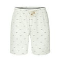 thumbnail image 1 of INSPIRE CHIC Men's Shorts Drawstring Waist Fish Pattern Beach Summer Board Shorts 28 White, 1 of 7