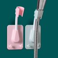 thumbnail image 5 of 360 Degree Adjustable Bathroom Shower Head Holder Wall Mounted Punch Free Rack With, 5 of 5