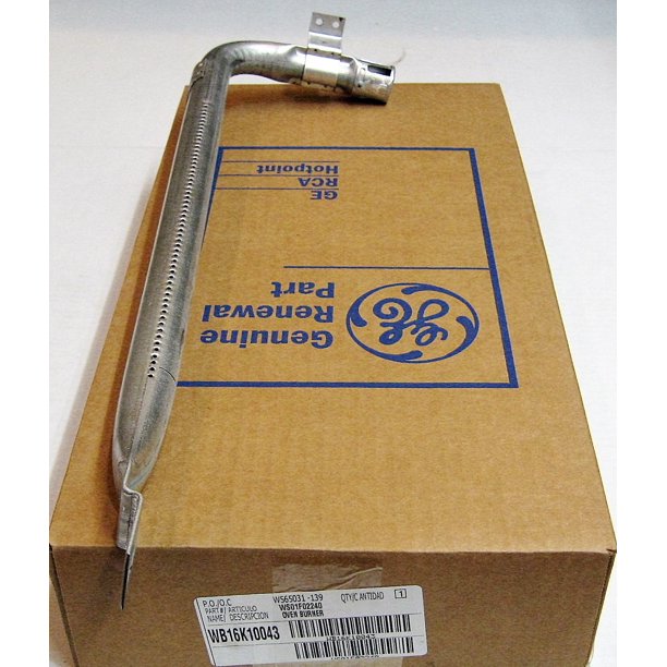 WB16K10043 GE Gas Range Oven Bake Burner Bar AP3418777 PS783533