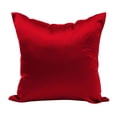 thumbnail image 1 of Funda de almohada de tiro de color sólido de seda satinada simple funda de cojín de coche (bzl01-188 JShteea Libre de BPA, 1 of 4