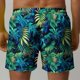 thumbnail image 5 of Pantalones Cortos Casuales de Impresión Hawaiana para Hombres Pantalones Cortos de Natación de Playa, Poliéster de Secado Rápido con Forro de Malla, 5 of 9