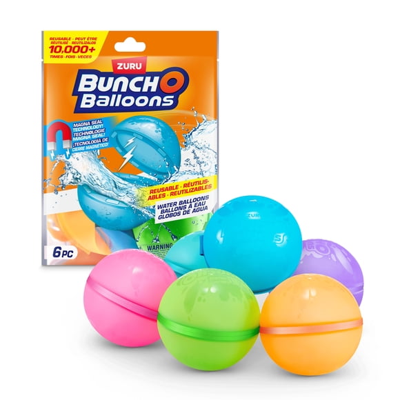 Bunch O Balloons Reusable Water Balloons 6 Pack