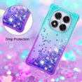 thumbnail image 3 of Case for FOXDOCK Xiaomi Redmi Note 14 Pro 5G TPU Shockproof Gradient Liquid Glitter Design, 3 of 5