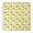 Yellow Lemon Fruit-1, variant on Beige and White Checkerboard Pattern Square Fitted Tablecloth with Elastic Edge,Square Table Cover,Washable Elastic Table Cover for Home Kitchen Party Decor 34"x34"