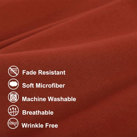 Body Pillow Case Microfiber Long Bedding Body Pillow Covers Orange
