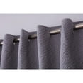 thumbnail image 2 of Greenland Home Fashions Vashon Solid Color/Textured/Quilted Rod Pocket Blackout, Curtain Panel 17" x 84" 2 Panels, 2 of 5
