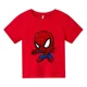 thumbnail image 3 of Camiseta de algodón de Spiderman de verano para niños de Corea, ropa para niños, ropa para niñas, camiseta de moda para niños, 3 of 5